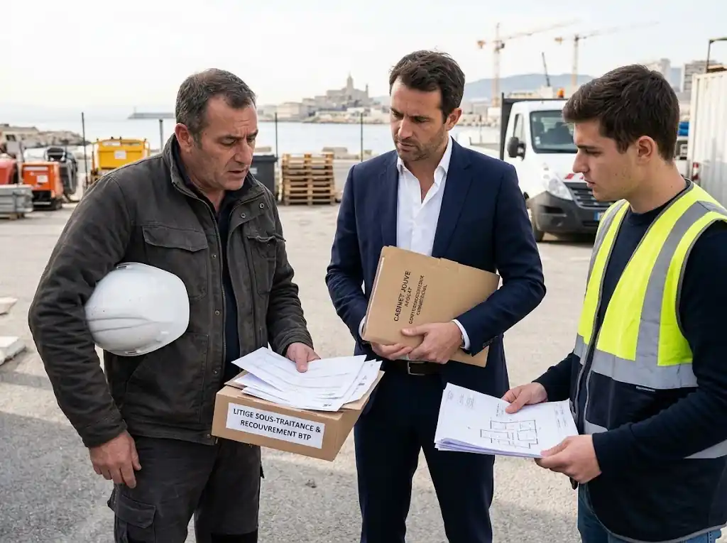 Maître Thibaut Jouve, Avocat en recouvrement de créances et contentieux BTP à Marseille