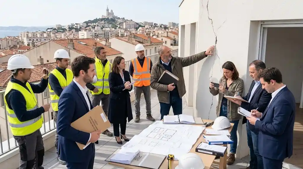 Maître Thibaut Jouve, Avocat assistant aux expertises judiciaires construction Marseille